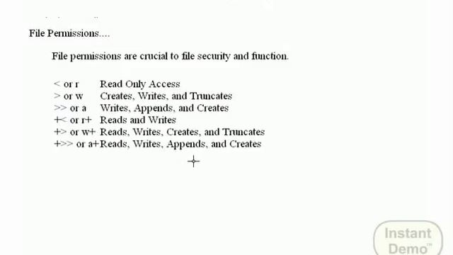 PERL File Handling смотреть онлайн