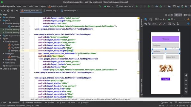 Kotlin - Constraint Layouts смотреть онлайн