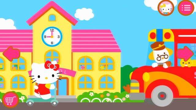 Hello Kitty Детская Развивающая игра Хеллоу Китти Обучающий игровой мульфильм