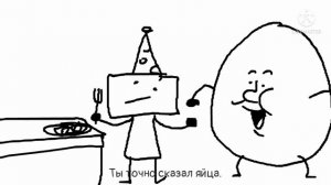 Одна Неделя у Флампти 2, анимация на русском | One Week at Flumpty's 2 RUS