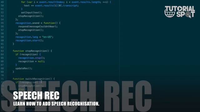 How to make speech recognition input box | Speech to Text | TutorialSpot смотреть онлайн