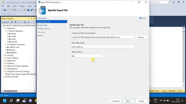 SQL | Import Data from Excel file into Microsoft SQL Server | Insert large records to tables смотреть онлайн