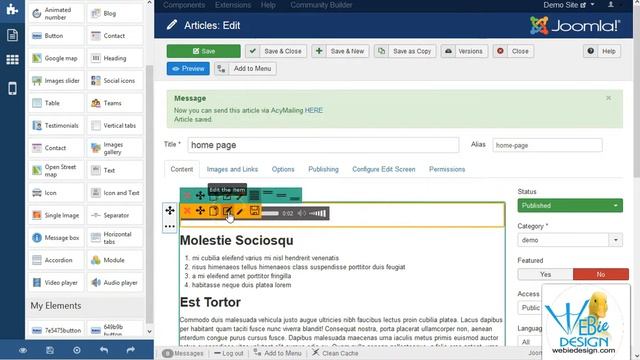Adding and audio player with OpenDrive and Pagebuilder CK смотреть онлайн