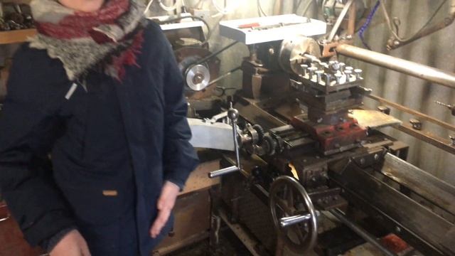 Самодельный токарный станок с продольной автоподачей (общий обзор) смотреть онлайн