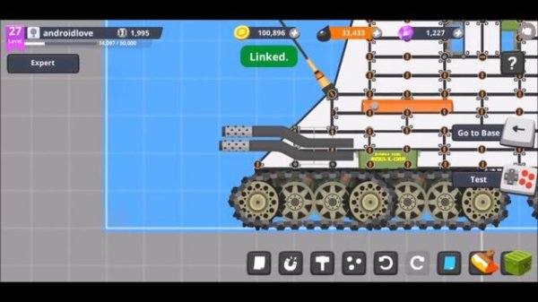 Super Tank Rumble Creations - Krista German Titan Tank!