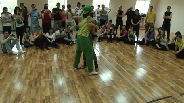 Zouk Flow, Wakko & Tati Pinarina, Workshop, Cheboksary 12.05.2013 смотреть онлайн