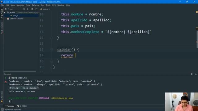 ✅Curso JAVASCRIPT⚙️PROGRAMACIÓN ORIENTADA A OBJETOS 5 2 Clases 2 смотреть онлайн