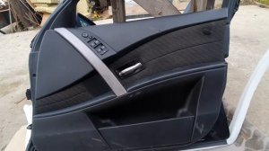 Как снять обшивку двери BMW e60 e61