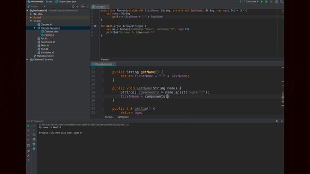 7. Properties // Java → Kotlin смотреть онлайн
