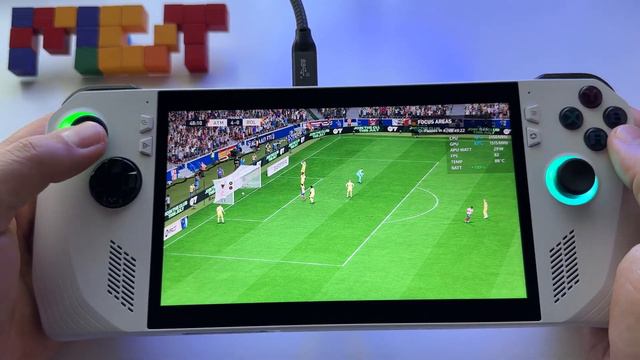 Fifa 23 | Asus Rog ALLY gameplay | 720p, 4GB VRAM, 70-90 FPS смотреть онлайн