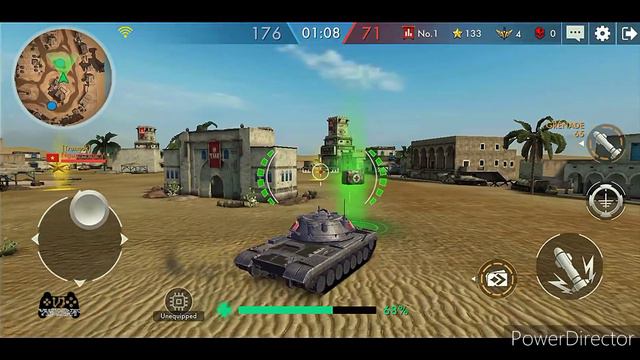 Tank Warfare: PvP Blitz Game ( Click 18 Mobile ) Android Gameplay смотреть онлайн