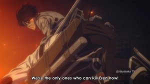 Armin Colossal Titan Fights Eren New Form - Mikasa Slays Eren |Attack on Titan Final Season Part 4