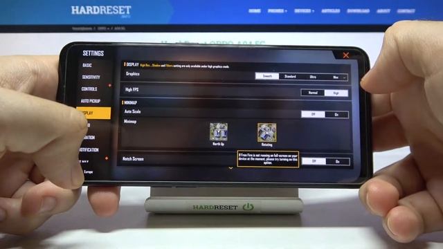 Настройка игры Free Fire на телефоне Oppo A94 5G / Настройки графики в игре Free Fire на Oppo A94 5 смотреть онлайн