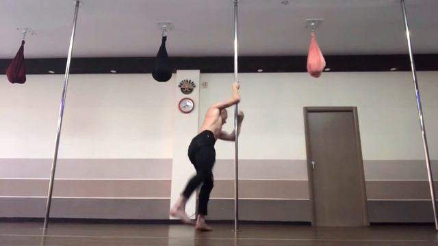 Pole Dance | Men Exotic Dancer | Choreography and Dancing by Serg Potehin смотреть онлайн