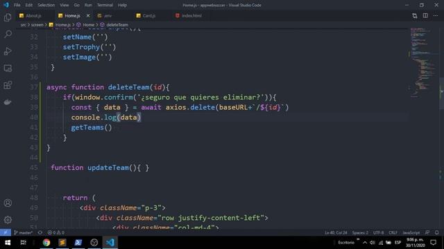 Reactjs Flask Postgresql Eliminar Datos смотреть онлайн