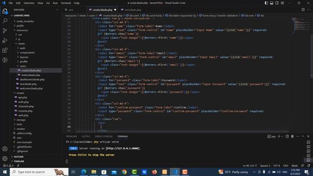 Laravel 10 - Customize user creation form - Part 6 смотреть онлайн