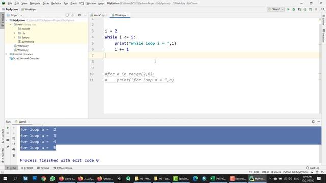 Python Week 06-3 While Loops смотреть онлайн