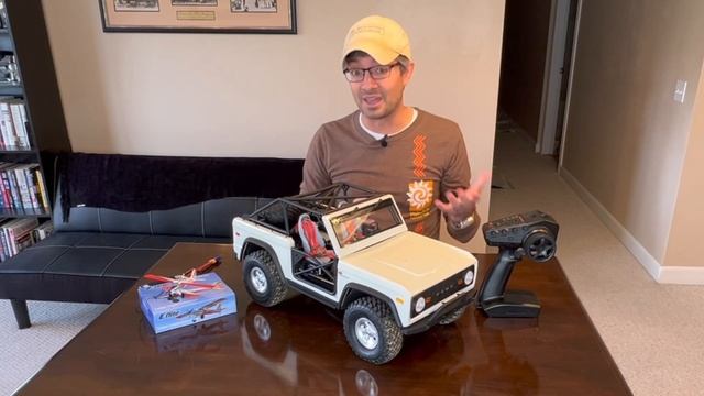 First mods for the Axial SCX10 III Early Ford Bronco смотреть онлайн