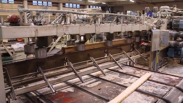 Линия лесопиления HewSaw R 250 производство Финляндия смотреть онлайн
