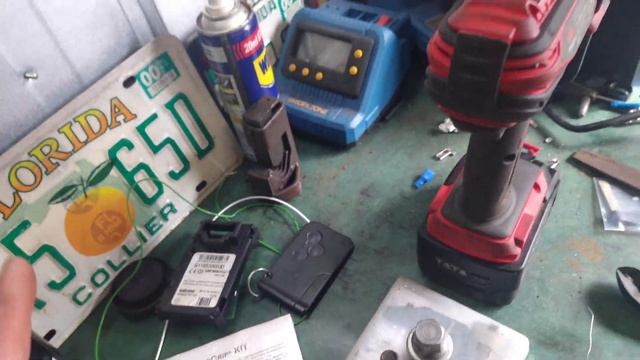 Renault key card repair ( Mégane/scenic ) смотреть онлайн