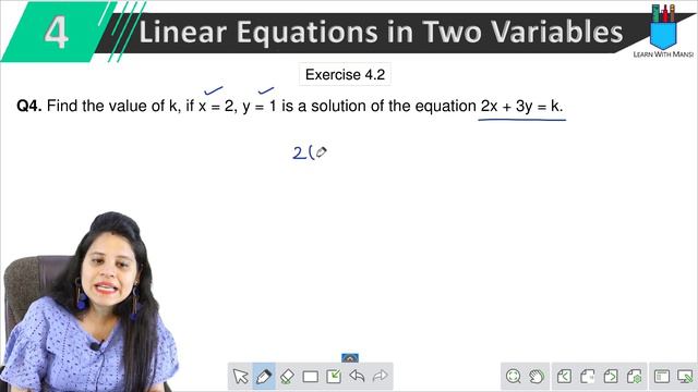 Class 9 Maths | Chapter 4 | Exercise 4.2 Q4 | Linear Equation In Two Variables | NCERT