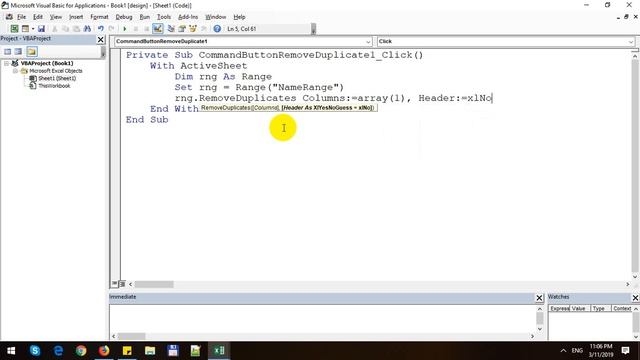 Remove Duplicates in Range with Excel VBA смотреть онлайн