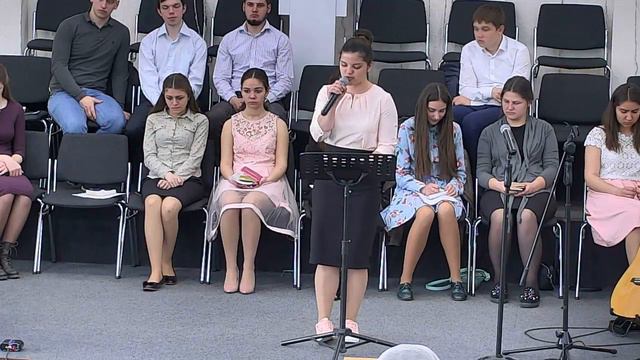 Церковь ЕХБ Надежда Пасхальное Богослужение 15.04.18 смотреть онлайн