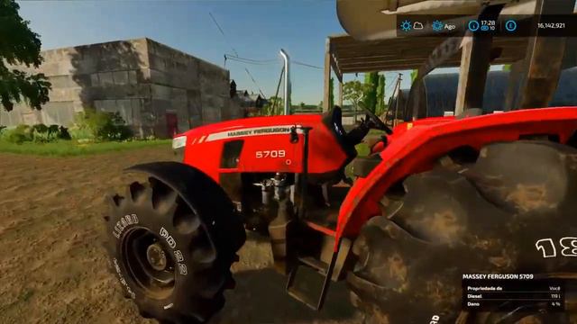Primeira venda de aveia com o Mercedes-benz Atron | Sosnovka | Farming simulator 22 смотреть онлайн