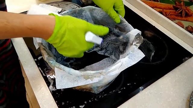 Продолжение мастер класса от Марии  чистим казан ЛЕГКО!