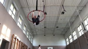 ??♀️?|VLOG| ТРЕНИРОВКА ПО ВОЗДУШНОЙ ГИМНАСТИКЕ ВМЕСТЕ С НИКОЙ|??♀️?