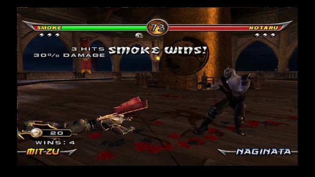 MK Armageddon - Smoke - Arcade Ladder [Dolphin Emulator] смотреть онлайн