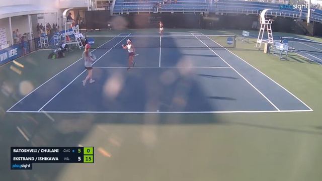 Nikolina Batoshvili/Alisha Chulani v Erica Ekstrand/Yuu Ishikawa - CMS v WIL смотреть онлайн