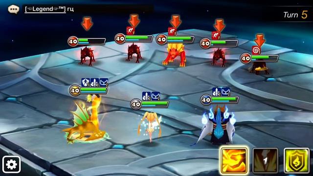 Полигон 3 этаж/Battle training ground stage 3. 3* Summoners War. смотреть онлайн