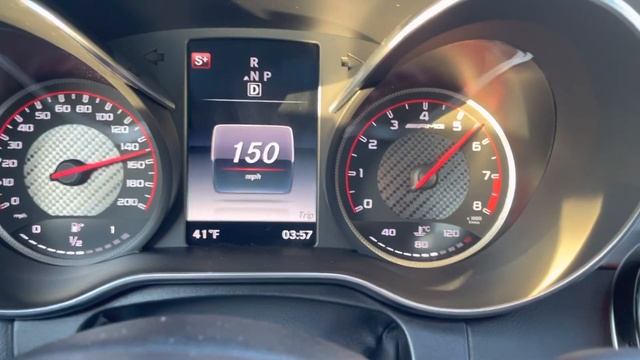 2015 w205 C63s 180mph top speed stock смотреть онлайн