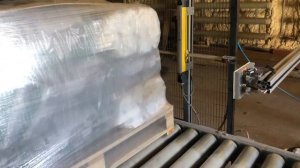 Нанесение этикетки на паллет Н-ПР-03