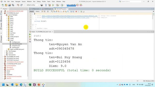 #MOB1014 #Java1 Slide 7 Kế Thừa Trong Java смотреть онлайн