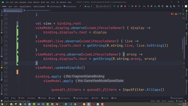 Kotlin Android P13 | LiveData Kotlin | NguyenCoderVN смотреть онлайн