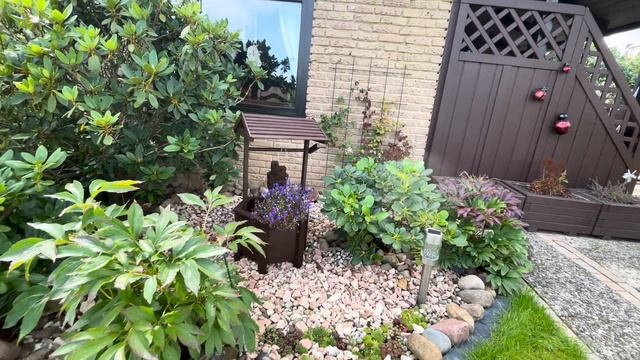 Крашу Декоративный Колодец / Результат Просто Супер / Дача в Германии смотреть онлайн