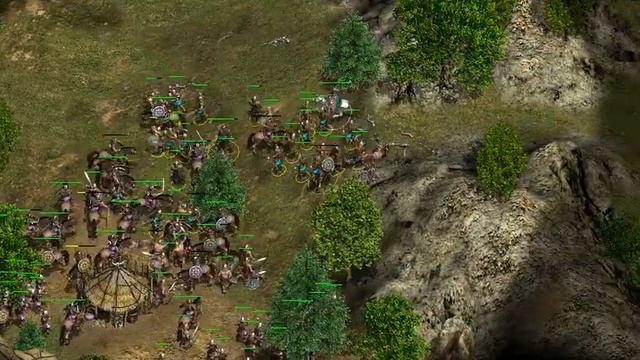 Король Друидов - Celtic Kings: Rage of War - прохождение - миссия 4 смотреть онлайн