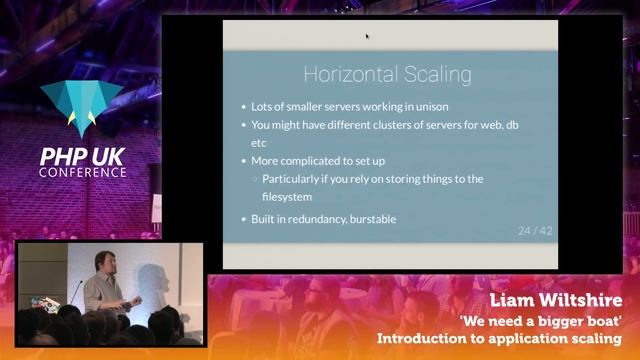 PHP UK Conference 2017 - Liam Wiltshire - Introduction to application scaling смотреть онлайн