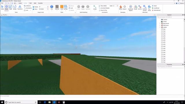 Making an FPS Game - Roblox Studio Speed Build EP1 смотреть онлайн