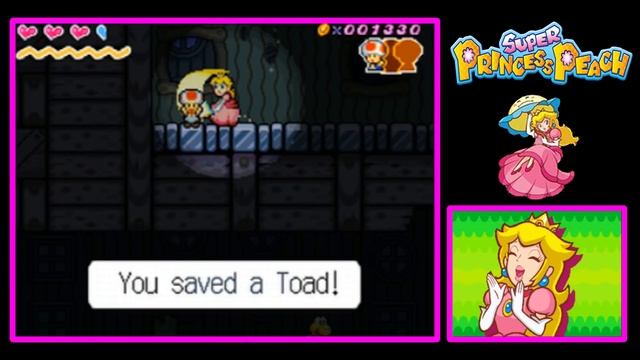 Super Princess Peach 100% Walkthrough Part 3 - Shriek Mansion смотреть онлайн