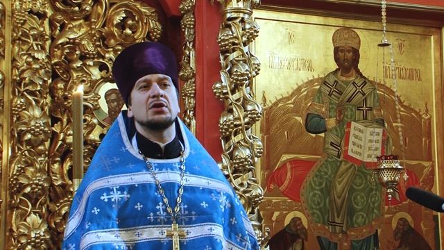 2021.12.04 Введение во храм Пресвятой Богородицы. Проповедь иер. Дмитрия Воеца. смотреть онлайн