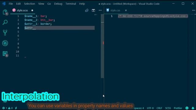 Learn SASS [Variables] - part 3 смотреть онлайн