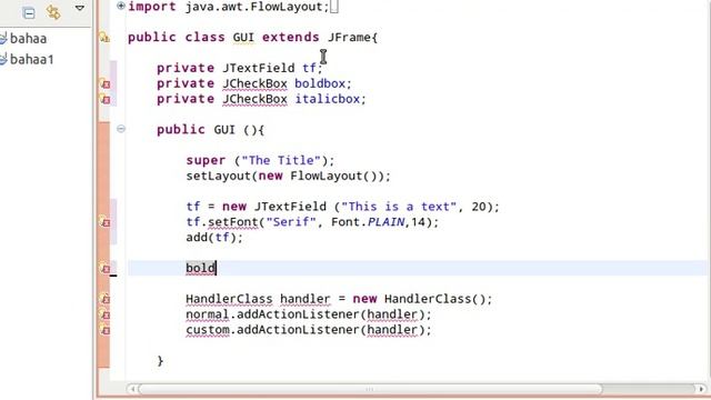 java tutorial - 39 - Check Box - تعلم البرمجة بلغة جافا смотреть онлайн