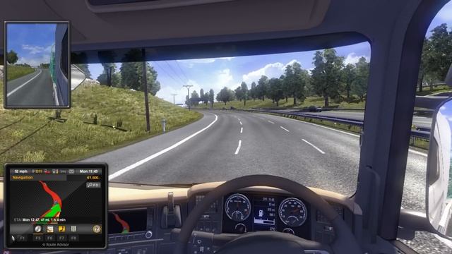 Euro Truck Simulator 2 Gameplay On Ubuntu Linux (Native) смотреть онлайн