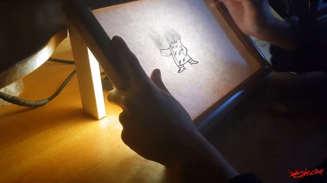 Таймлапс. Пример работы с традиционной бумажной анимацией. смотреть онлайн
