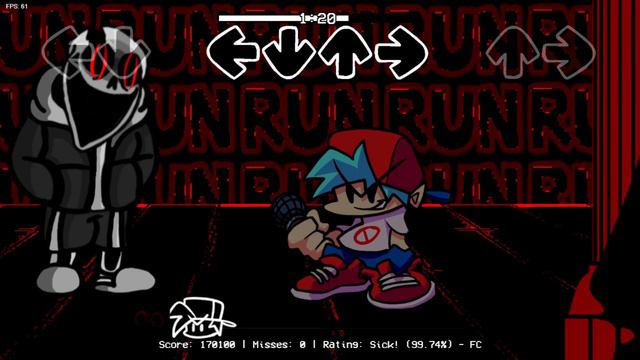 FNF VS VHS Sans (Undertale Creepypasta)