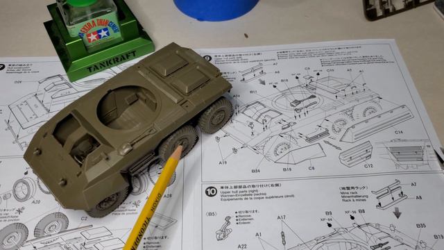 Tamiya M8 Greyhound Complete Build Part 1: Construction смотреть онлайн
