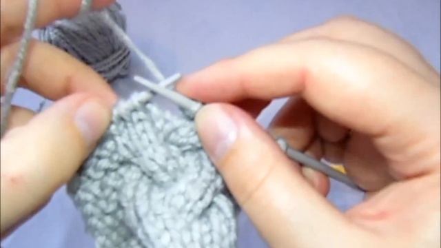 МК"Коса из 9 петель спицами" смотреть онлайн